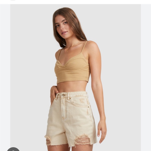 Billabong x Steph Claire denim shorts - Picture 4 of 4